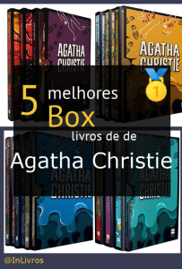 Box de livros de Agatha Christie