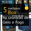 Box de livros de As crônicas de Gelo e Fogo