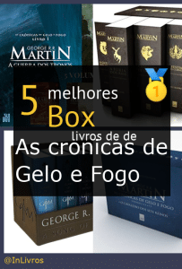 Box de livros de As crônicas de Gelo e Fogo