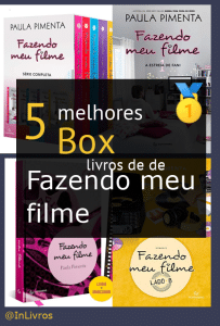 Box de livros de Fazendo meu filme