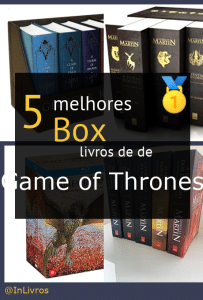 Box de livros de Game of Thrones