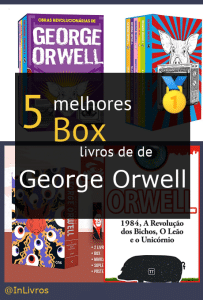 Box de livros de George Orwell