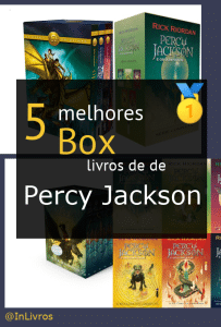 Box de livros de Percy Jackson