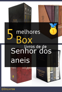 Box de livros de Senhor dos aneis