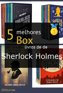 Box de livros de Sherlock Holmes