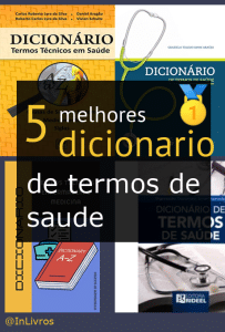 Dicionarios de termos de saude